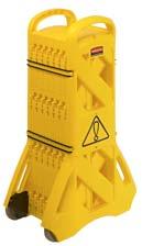 , W., H. cm Barrier chain, 00 Warning cone, cm - symbol, sided stackable warning cone with multi-lingual warning messages.