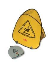 L 0, W, H 00 cm yellow VB 000 Pop up cone 0, cm, Foldable safety cone with multi lingual caution and wet floor symbol, suitable for wall mounting. Including compact tube holder. L., W., H 0. cm yellow VB 00 L.