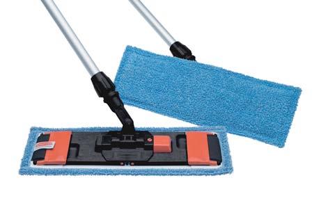 L 0, W 0 cm black VB 00000 0 000 Antimicrobial Sani-mop cm, layered flat mop consisting of a mixture of cotton and synthetic yarn with
