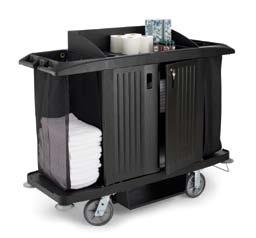 , H cm Accessories hotel trolleys optional; page, black VB 00 0 X-Cart 0 litres, Metal linen cart
