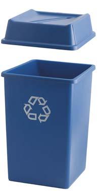 cm Waste bags: 00 0 000 Optional: Lid with paper slit, Untouchable lid, 0 blue VB 00 grey VB 00 0 Profile waste bin, Plastic waste bin with spring