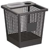Insert for square tapered waste paper bins ltr (VB 000 and VB 000). Excluding plastic box (VB 00).