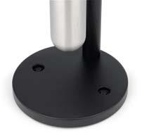 Ø, H 00 cm black VB 000 Ashtrays Standing ashtray Infinity XL, Robust, but sophisticated styling for attractive and