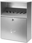 white, black VB 000 0 00 s/s VB 00 0 Ashtrays Wall-mounted safety ashtray -