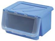 cm grey VB 00 00 Battery box Plastic battery box with lid and separate compartments for regular and