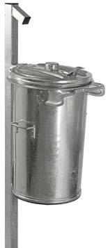 0 ltr Ø, H cm Waste bags: 00 0 Heavy Duty Outdoor Sack holder, 0 litres Made from heavy gauge galvanized and powder