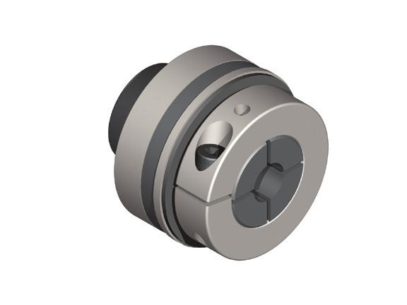 SKX-L Series Safety Coupling SKX-L of Inertia 10-3 m 2 Pulley safety coupling with extended hub for smaller pulleys with radial clamping hub.