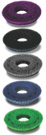 NYLON GRIT ROTARY SCRUB BRUSHES Whether you re stripping floor finishes with the most aggressive grit brush or scrubbing softer floor with the finest grit brush, Better Brush Products has the brush