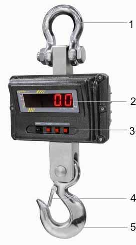 3. The crane scales at a glance The crane scales are a multi-purpose and cost-saving solution for overhead weighing