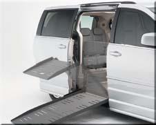 Lowered Floor 10 (25 cm) lower than conventional minivans, the floor is lowered from the toe pan