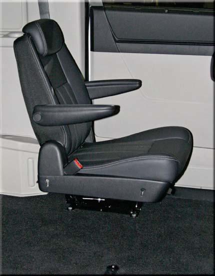 Entervan Center Row Seat Option E51476K Center Row Flip & Fold Seat - One Passenger OEM Seat - Factory