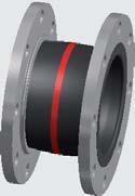 WILLBRANDT Rubber Expansion Joint Type Design A without tie rods Can be used for movement absorption in