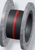 vibration insulation. The expansion joint s reaction force must be absorbed via suitable piping.