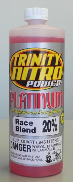 99 TRACTION, FUEL PLATINUM TEAM BLEND NITRO FUEL GALLONS, 8% OIL Platinum is blended for serious racing and maximum horsepower. Lowest oil content for the most horsepower. For serious racing only.