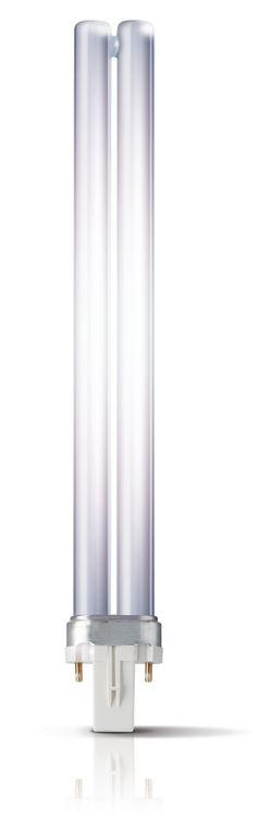 Product Description MASTER PL-S 2 Pin Energy-saving compact fluorescent lamps Compact long-arc low-pressure mercury discharge lamp Envelope consists of 2 parallel narrow fluorescent tubes Benefits