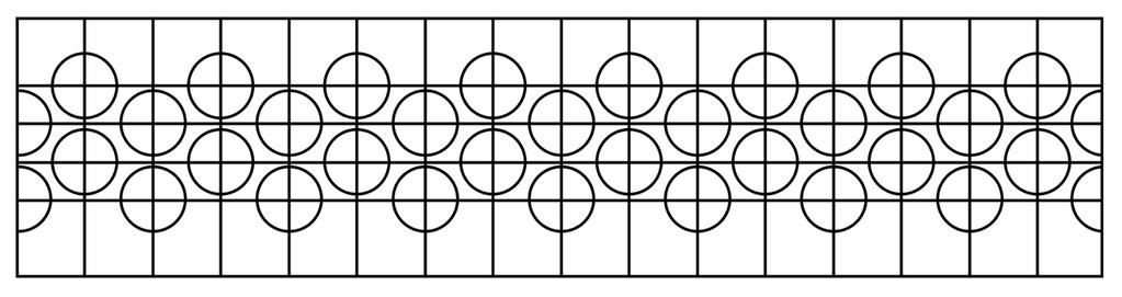 Multi-hole cage with small hole pattern to