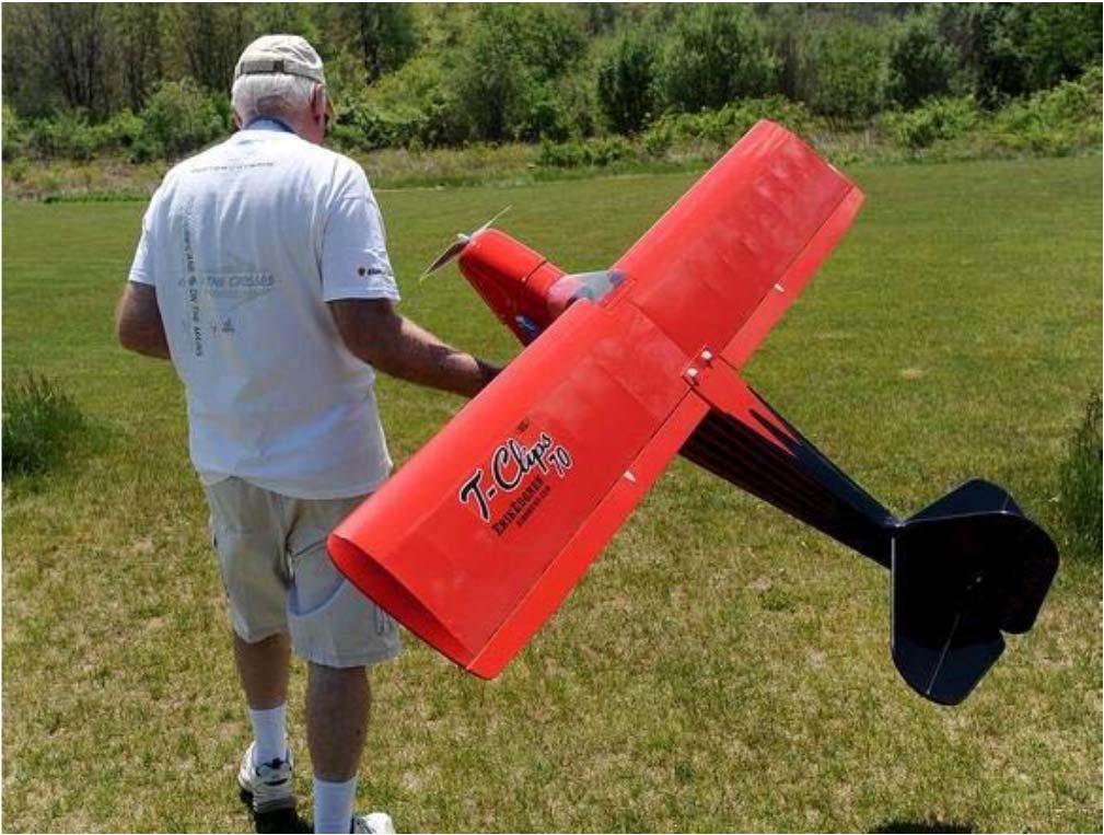 site=wl&date=20160522&category=phot OGALLERY&ArtNo=522009997&Ref=PH&taxoid= Ray (Left) stopping by the field after work to fly a few of his model aircraft.