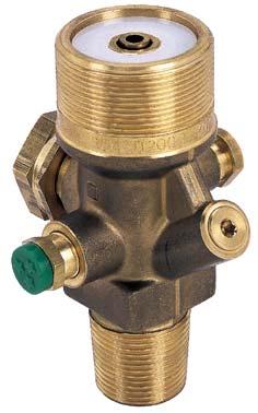 Valves for fixed installations, inert gases 200 bar B B0480 1 Working pressure p max.