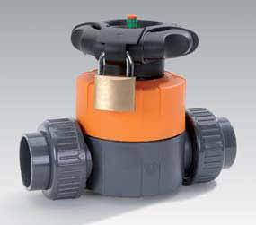 Safety Where there is no metal, there is no corrosion. Just like in the new generation of iaphragm valves from GF Piping Systems.