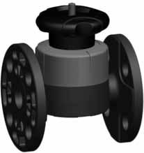 Rc z x 0 44 8 8 5 5 5 5 58 8 00 5 5 9 8 8 0 5 48 8 8 9 5 5 5 4 0 90 0 0 5 9 iaphragm valve type PVC-U OF With fixe flanges PVC-U JIS oel: Oil free ouble flow rate compare to preecessor anwheel with