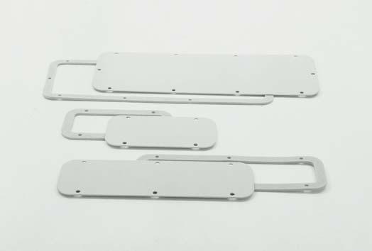 WALL MOUNTING BRACKETS SDWC-010 Manufactured from 5/10 zincpassivated sheet steel. Supply includes: nr. 4 pieces.