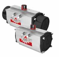 OTHER PRODUCTS RACK & PINION Compact pneumatic actuators.