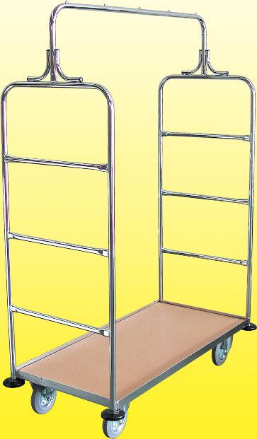Hospitality Industry Reception & Loading Dock Trolleys This range of products is designed for use in the hospitality industry.