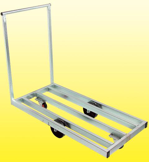 HGPL Platform Trolley An extremely strong and manouevrable welded steel trolley with zinc-plated protection.