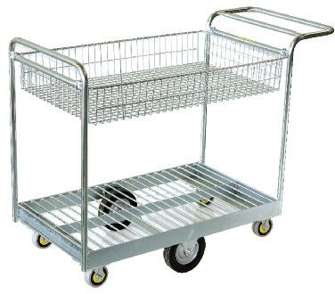 REMOVE COMPLETELY 200mm solid-rubber wheels 100mm swivel castors 200mm solid-rubber wheels 100mm swivel castors MTT5 Mesh Table Trolley Welded steel with a zinc-plated finish.