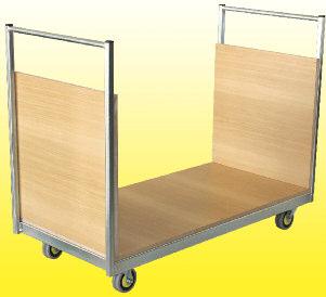 This range of Platform Trucks & Table Trolleys are constructed from steel with 18mm Melteca platforms.