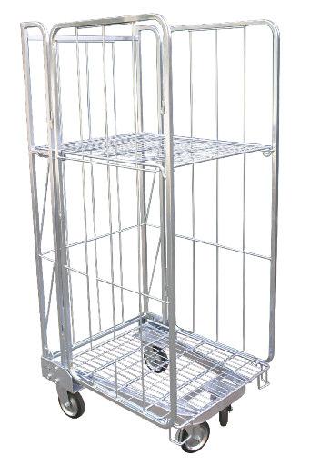 Nesting Stock Trolley This lightweight trolley is ideal in areas such as supermarkets, retail outlets,