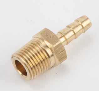 BF75/90/100, BF135/150, BF200/225 2000 model year and subsequent BF250A Speedometer Tubing (rubber hose) 37202-ZW5-025AH 1/8 Inch Hose Barb BSPT This brass fitting