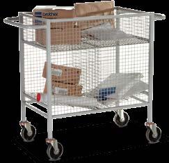 Features drop side for ease of loading and unloading goods. Also available with 2 drop sides (3241018) not pictured.
