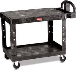 UTILITY heavy duty Flat Shelf Carts Designed for versatility and productivity Versatile flat shelves designed for