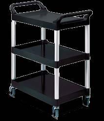 SERVICE CARTS Utility Carts - Light Duty Service Versatile, functional carts for easy