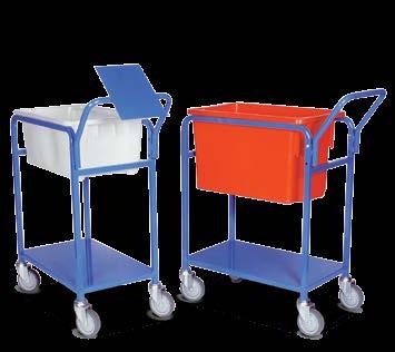 IN TROLLEYS Versatile trolleys ideally suited for all stock and warehouse order picking