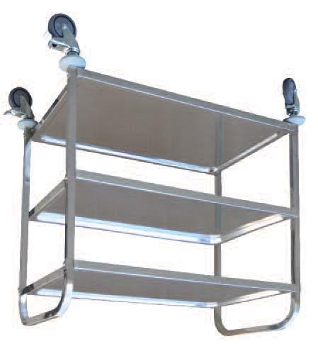 Shelves are reversible which means you can have with or without the tray lip.