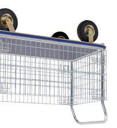 Multi Purpose Cage Trolleys Industrial quality trolleys with cage stop goods falling