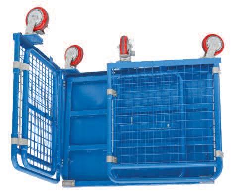 Heavy Duty Goods Trolley This goods trolley is able to be completely folded when not in use Suitable for many uses in