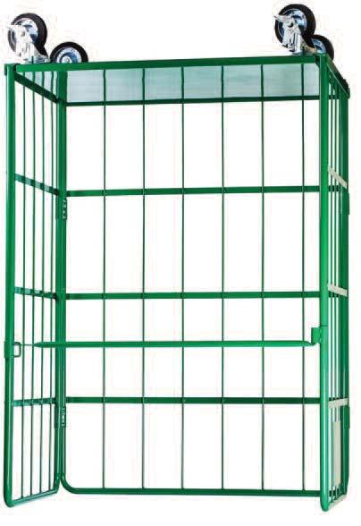 (LxWxH) Unit Weight T5310 Cage Trolley (with open front) 950x800x1700mm 890x740x1460mm 50kg T5311 Cage Trolley (with open front) 1100x800x1700mm