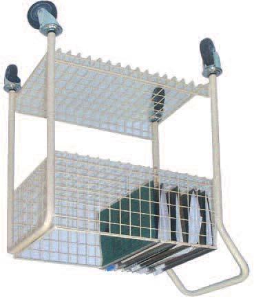 1130mm Optional rain cover also available as pictured Court trolleys are supplied assembled ready fo immediate use TM HAND TROLLEYS Premium rain cover
