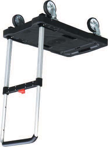 Aluminium Hand Trolley Great lightweight hand truck for general load carting Width: