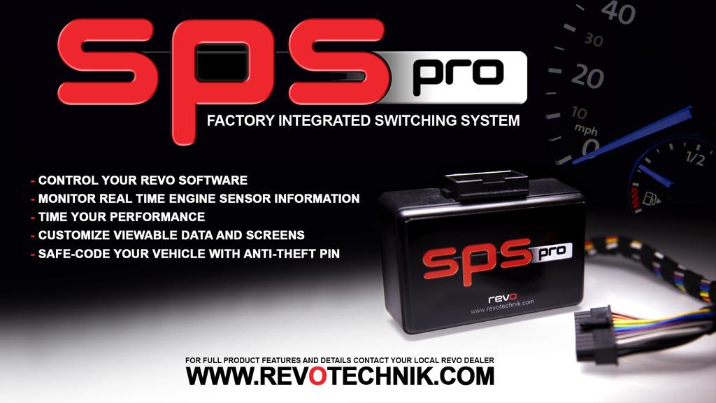 SPS PRO USER MANUAL FOR RED DOT CLUSTERS Revo SPS Pro
