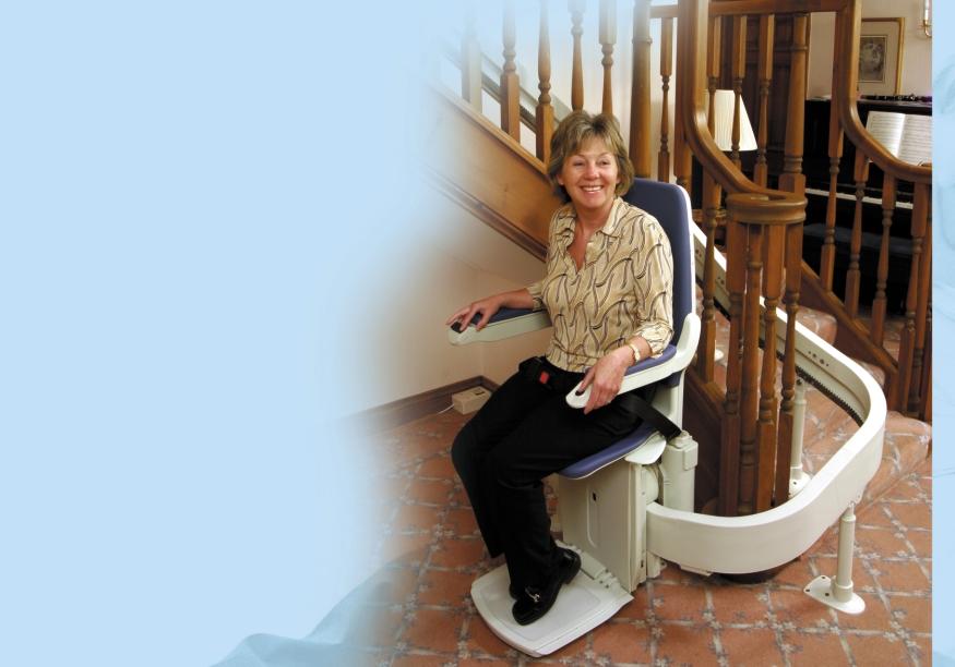 Stairlifts for curved staircases... Bison stairlifts have been developed to accommodate most styles of staircase.