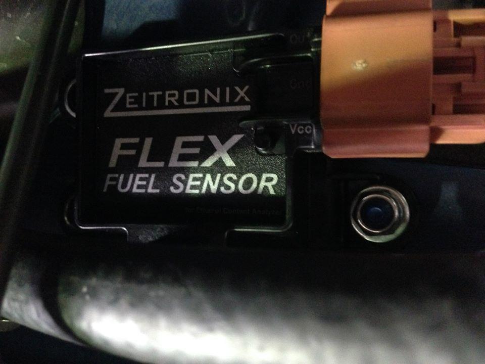Allows the complete mixing of fuel in the tank from track day to road, from E-Flex 30 % Ethanol up to E- 85, you choose!