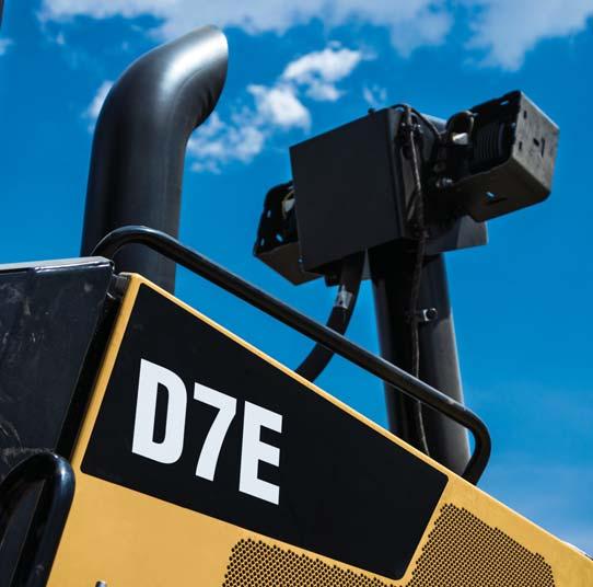 Center-post cab with angled doors offers excellent visibility to help operators work more safely. Rear vision camera is available to enhance visibility behind the machine.