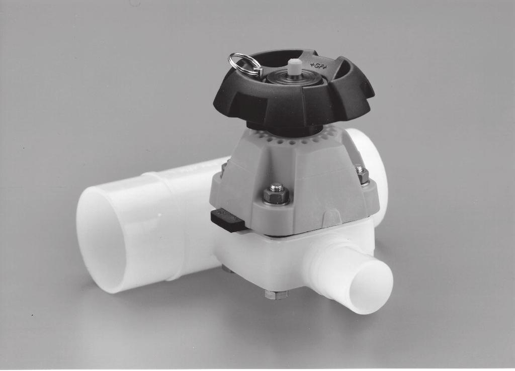 Diaphragm Valves George Fischer Zero Static Valve Type 39 and 39-HTR The Type 39 Zero Static Valve is ideally suited to eliminate dead legs in ultrapure water systems.