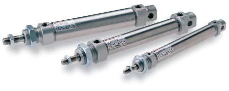 RM/8000/M Roundline cylinders (ISO) Double acting, ISO 6432 - Ø 10.
