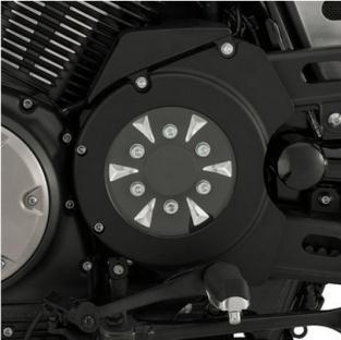 Black colour and texture matches the meter housing Adds to the black out look and coordinates with other black YAMAHA Genuine Star accessories Constructed of injection-molded ABS Installs in minutes