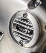 FOR COMPETITION AND CLOSED CIRCUIT USE ONLY ONLY AVAILABLE FOR THE THRUXTON R STAINLESS STEEL STRAIGHT THROUGH EXHAUST